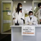 Medidas para prevenir el coronavirus en el Centro de Salud Torre Ramona de Zaragoza.