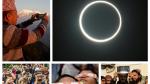 Eclipse de sol, un espectáculo en Asia