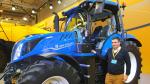 El tractor T6 Methane Power recientemente nombrado Tractor Sostenible del Año 2020. “Se trata del primer tractor del mundo propulsado 100% con metano".