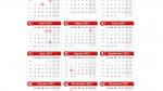Calendario laboral 2021 en Aragon