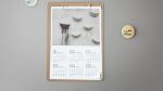 Los calendarios para casa o la oficina se pueden hacer a mano con dibujos o fotografías.