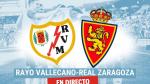 Rayo Vallecano-Real Zaragoza, en directo.