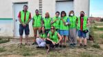 Voluntarios del proyecto CES de La Almunia de Doña Godina.