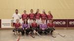 Equipo de hockey femenino en Fraga