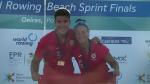 Ander Martín y Esther Briz, flamantes campeones del mundo de remo de mar