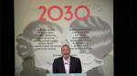 Arturo Pérez Reverte presentó en Madrid el libro colectivo '2030'.