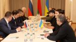 Negociación entre Ucrania y Rusia. BELARUS RUSSIA UKRAINE CONFLICT TALKS