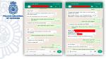 Ejemplo de conversación de la nueva estafa a mujeres por Whatsapp