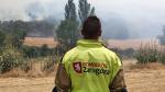Envío de bomberos de Zaragoza a Navarra.