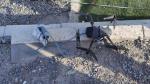 El dron interceptado