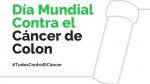 Imagen de la campaña contra el cáncer de colon.