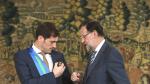 Casillas recibe la Gran Cruz de la Orden al Mérito Deportivo