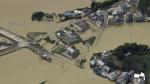 Inundaciones en Japón tras el paso del tifón Malakas.