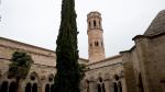 Claustro y torre mudéjar del monasterio de Rueda.