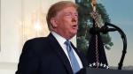 U.S. President Donald Trump speaks about the shootings in El Paso and Daytonin the Diplomatic Room of the White House in Washington, U.S., August 5, 2019. REUTERS/Leah Millis [[[REUTERS VOCENTO]]] USA-SHOOTING/TRUMP