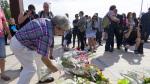 Ofrenda floral en Cambrils en recuerdo del atentado