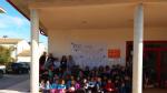 Movilización en el colegio de Santa Cilia para reclamar una gestión directa del servicio de comedor.