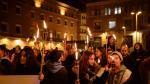 Manifestación en Teruel por el Día Internacional para la eliminación de la violencia contra la mujer