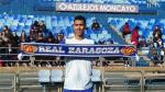 Jawad El Yamiq ha sido presentado este martes en La Romareda y ya es, oficialmente, jugador del Real Zaragoza.