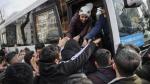 Syrian refugees leave from Istanbul