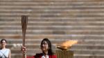Tokyo 2020 Olympic Flame handover ceremony in Athens