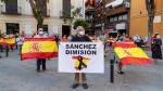 Protesta contra el Gobierno en Murcia