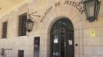 Accesos a la Audiencia Provincial de Teruel.