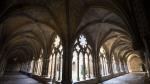 El imponente claustro del monasterio de Veruela