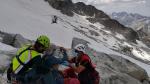 Rescate de un montañero lesionado este verano cerca del Aneto.