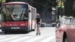 El patinete parece ganar protagonismo en la ciudad, mientras que el transporte público no se recupera del todo.