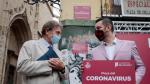 El Ayuntamiento de Valencia y la Fundación Premios Rei Jaume I inauguró el jueves la 'Plaza del Coronavirus'
