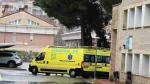 Entrada al servicio de urgencias del hospital San Jorge de Huesca.