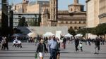 Primer fin de semana de confinamiento perimetral en Zaragoza