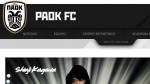 Kagawa es recibido así por el PAOK Salónica en su web oficial.