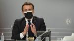 French President Macron holds meeting with vaccine manufacturers