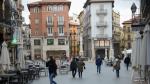 La plaza del Torico de Teruel, este lunes, primero de marzo.