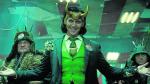Tom Hiddleston, en el centro, encarna a Loki en la serie.