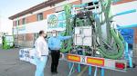 Presentacion de maquinaria de gestion de purines en la empresa Maquinaria Plumed en Teruel. Foto Antonio Garcia/Bykofoto. 15/06/21[[[FOTOGRAFOS]]]