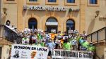 El colectivo montisonense lleva 55 semanas manteniendo esta protesta