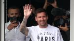 Lionel Messi arrives in Paris to join Paris St Germain