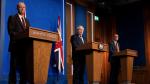 British PM holds press briefing on COVID-19 winter plan
