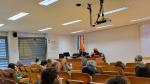 Una de las sesiones celebrada en la Escuela Politécnica Superior de Huesca.