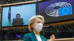 Comparecencia del presidente ucraniano, Zelenski, en el Parlamente europeo.
