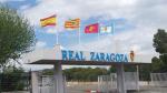 Entrada de la Ciudad Deportiva del Real Zaragoza.