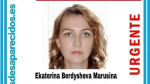 Se busca a Ekaterina Berdysheva Marusina