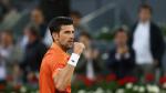 Novak Djokovic este martes en Madrid