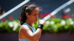 Sara Sorribes se despide del Mutua Madrid Open.
