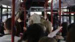 Fotos de la huelga de bus en Zaragoza este miércoles, 18 de mayo