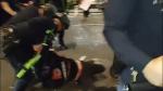 Vídeos subidos a las redes sociales muestran enfrentamientos con la Policía en las protestas de California