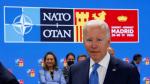 Joe Biden en la cumbre de la OTAN en Madrid.